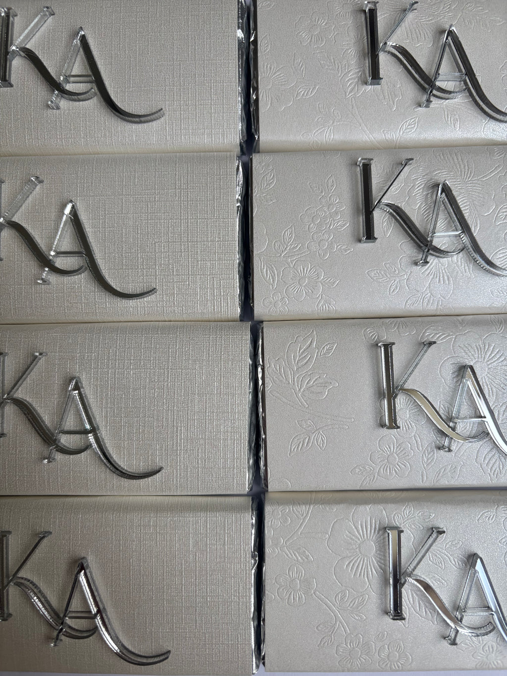 Acrylic Initial Chocolate Bar