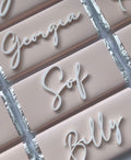 Acrylic Name Chocolate Bar
